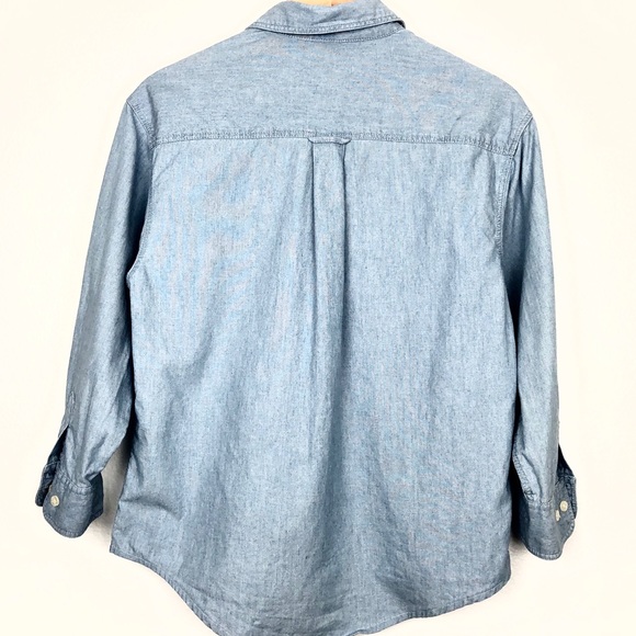 Vintage chambray 96 tweety Bird button up popover - Picture 2 of 8